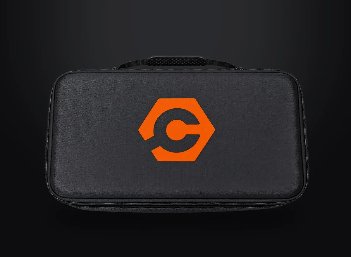 Carly Diagnose-Set — Softcase mit orangem Carly-Logo